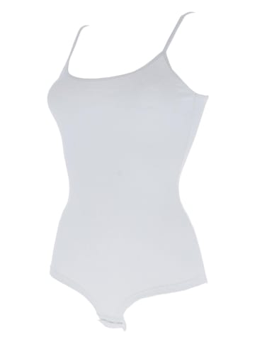 COTONELLA Body w kolorze białym
