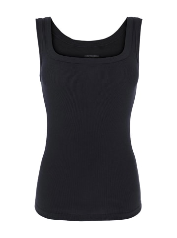 COTONELLA Hemdchen in Schwarz