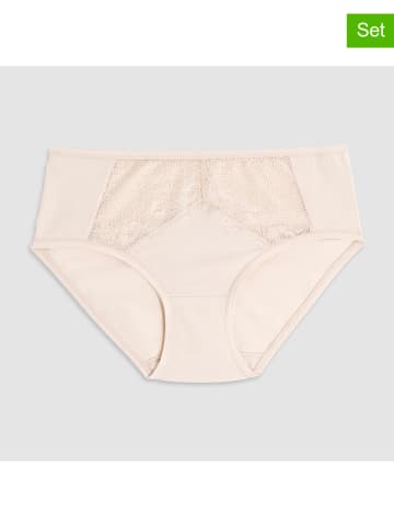 COTONELLA 2er-Set: Pantys in Beige