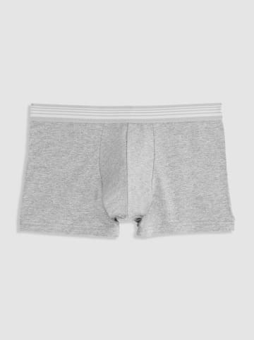 COTONELLA 2er-Set: Boxershorts in Grau/ Dunkelblau