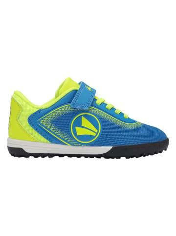 Jako Hallen-Fußballschuhe "Course" in Blau/ Gelb