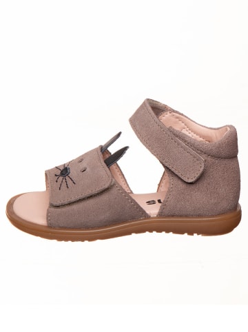 kmins Skórzane sandały w kolorze brązowym