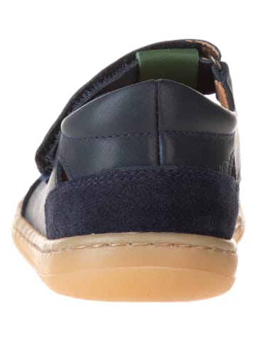 kmins Leder-Barfußschuhe in Dunkelblau