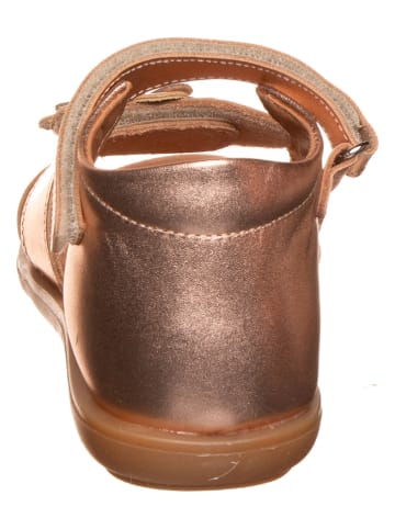 kmins Leren sandalen "Kmins" goudkleurig