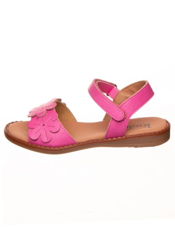 kmins Leren sandalen roze