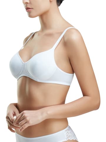 COTONELLA Biustonosz w kolorze białym