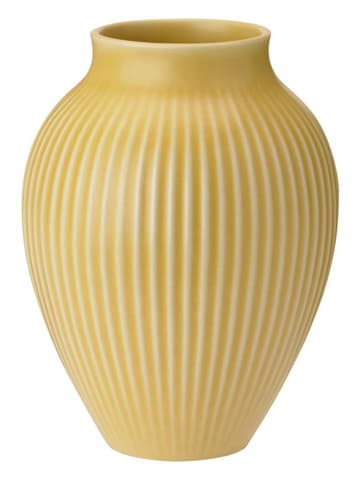 Knabstrup Wazon w kolorze żółtym - wys. 27 cm