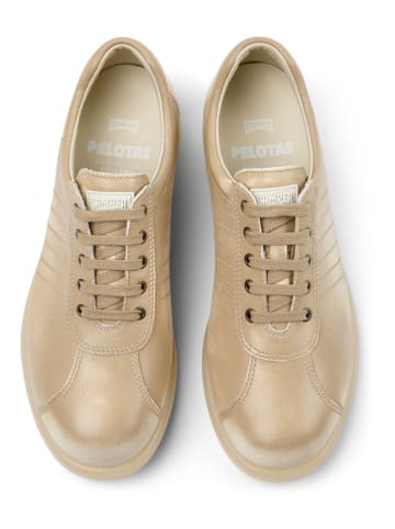 Camper Skórzane sneakersy "Pelotas Ariel" w kolorze beżowym