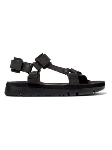 Camper Leren sandalen "Oruga" zwart