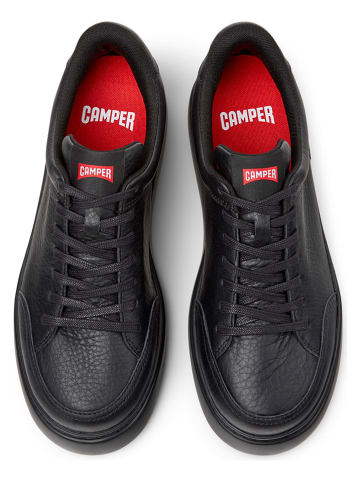 Camper Leder-Sneakers "Runner K21" in Schwarz