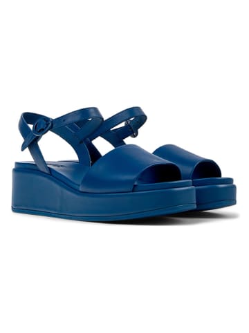 Camper Leder-Sandaletten "Misia" in Dunkelblau