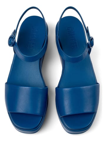Camper Leder-Sandaletten "Misia" in Dunkelblau