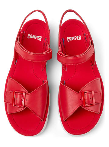 Camper Leren sandalen "Oruga" rood