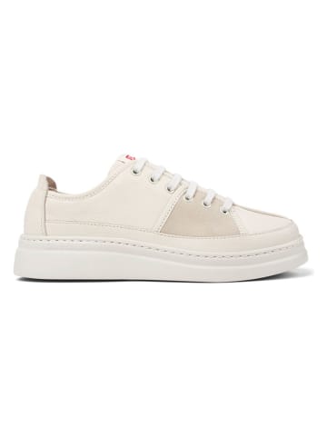 Camper Leder-Sneakers in Creme