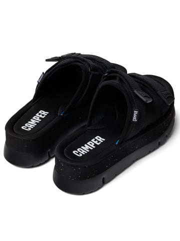 Camper Pantoletten in Schwarz