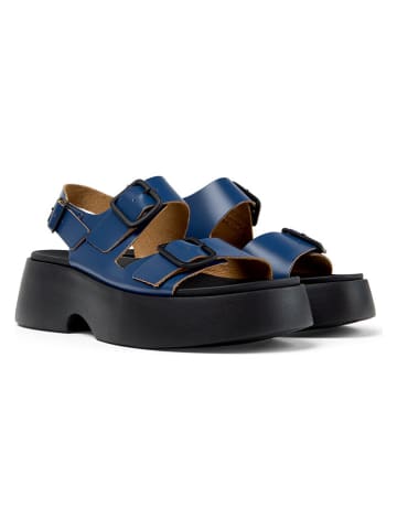 Camper Leren haksandalen "Tasha" donkerblauw