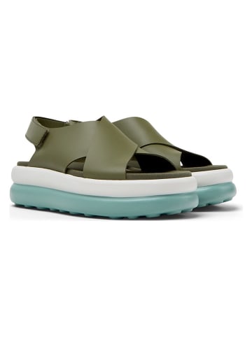 Camper Leren haksandalen "Pelotas Flota" kaki