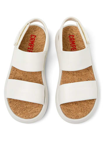 Camper Leren sandalen "Pelotas Flota" crème