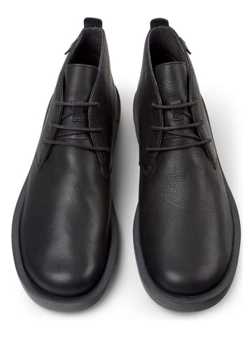 Camper Skórzane trzewiki "Wagon" w kolorze czarnym