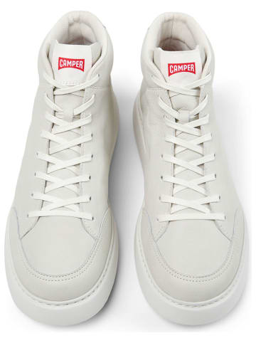 Camper Leder-Sneakers in Creme