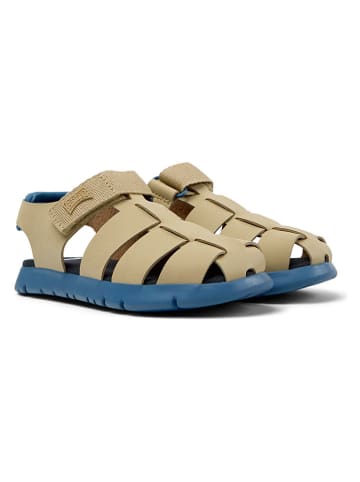 Camper Leren enkelsandalen "Oruga" beige