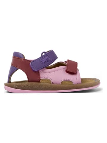 Camper Leder-Halbsandalen "Bicho" in Rosa