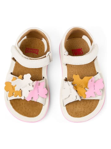 Camper Leren sandalen "Bicho" crème