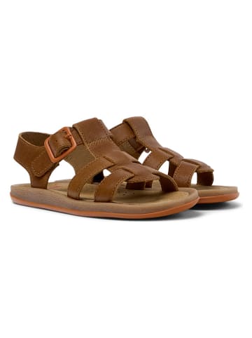 Camper Leren sandalen "Bicho" lichtbruin