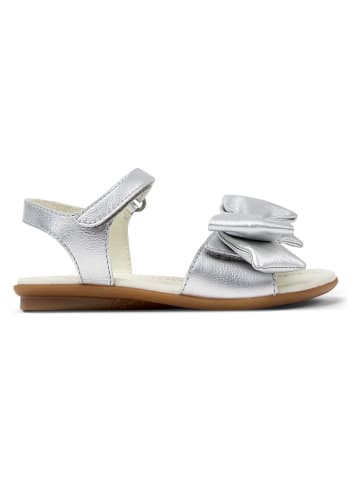 Camper Leren sandalen "Right" zilverkleurig