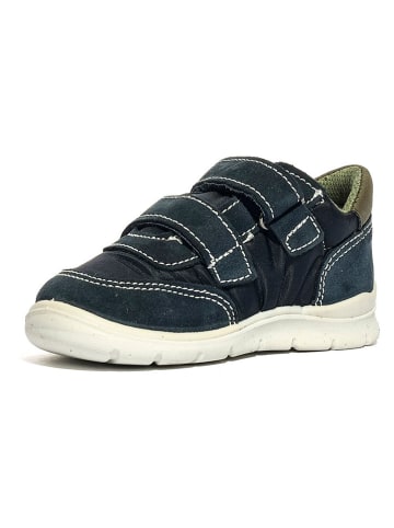Primigi Leren sneakers donkerblauw/kaki