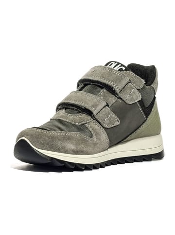 Primigi Skórzane sneakersy "Trilly" w kolorze szarym