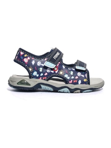 Primigi Sandały w kolorze granatowym ze wzorem
