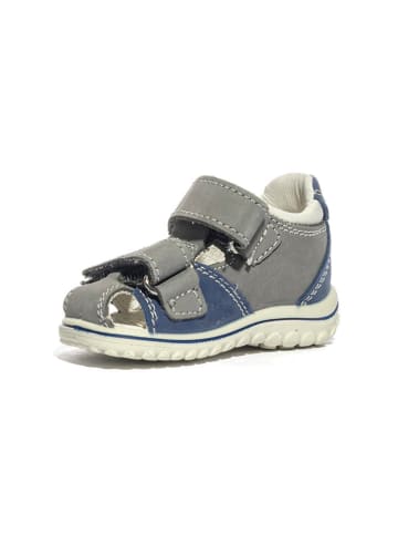 Primigi Leren sandalen "Sweet" taupe/donkerblauw