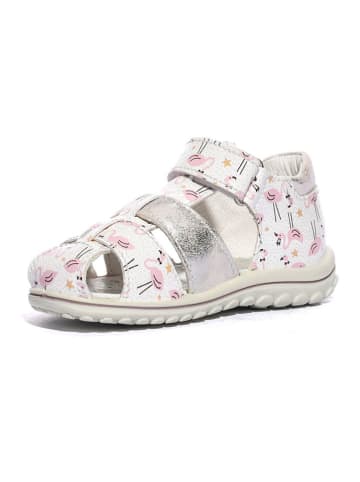 Primigi Halbsandalen in Weiß/ Rosa