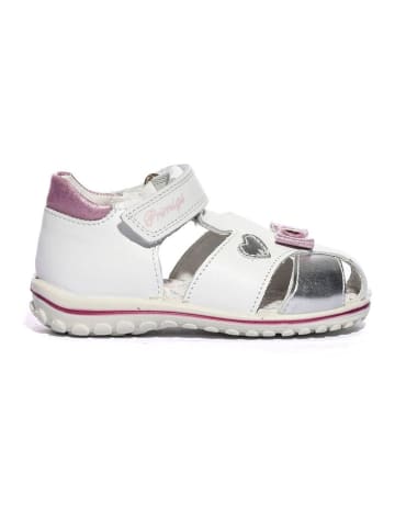 Primigi Leder-Halbsandalen in Weiß