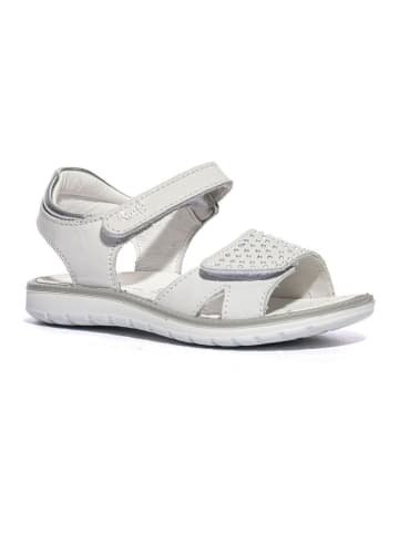 Primigi Leder-Sandalen in Weiß