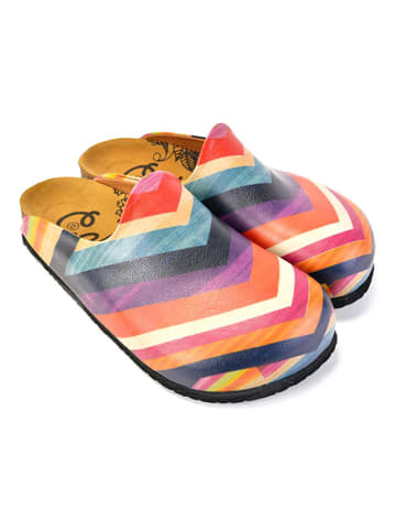 Calceo Clogs meerkleurig