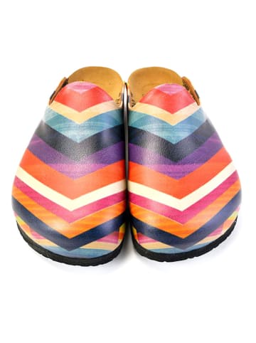 Calceo Clogs in Bunt