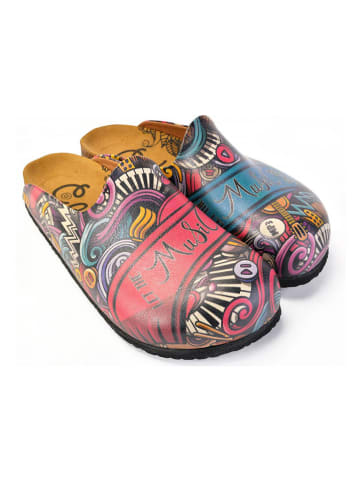 Calceo Clogs meerkleurig