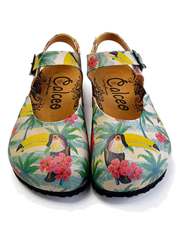 Calceo Enkelsandalen meerkleurig