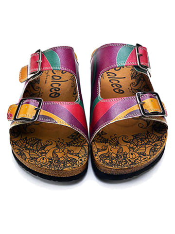 Calceo Pantoletten in Bunt