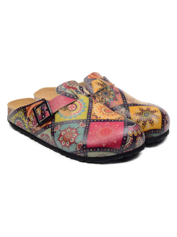 Calceo Clogs meerkleurig