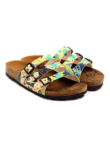 Calceo Klapki ze wzorem