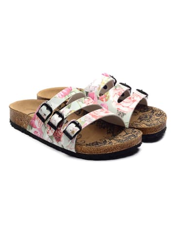 Calceo Klapki ze wzorem