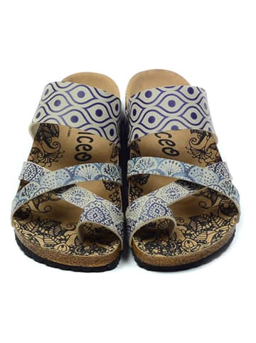 Calceo Zehentrenner in Bunt