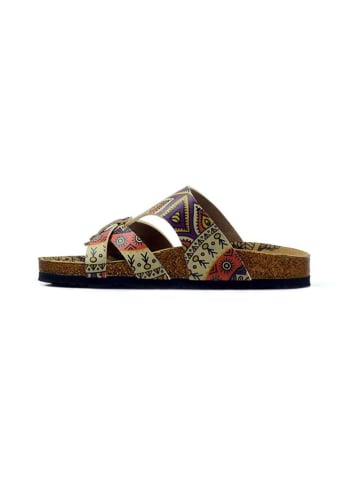 Calceo Pantoletten in Bunt