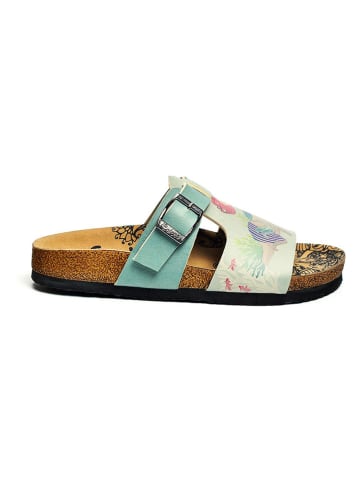 Calceo Slippers turquoise