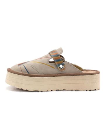 Calceo Clogs beige/meerkleurig