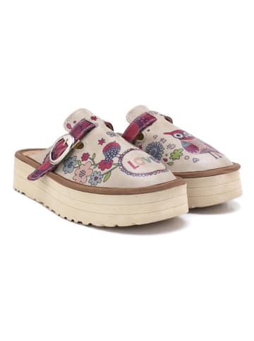 Calceo Chodaki w kolorze beżowym