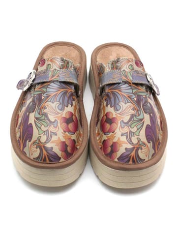 Calceo Clogs in Bunt